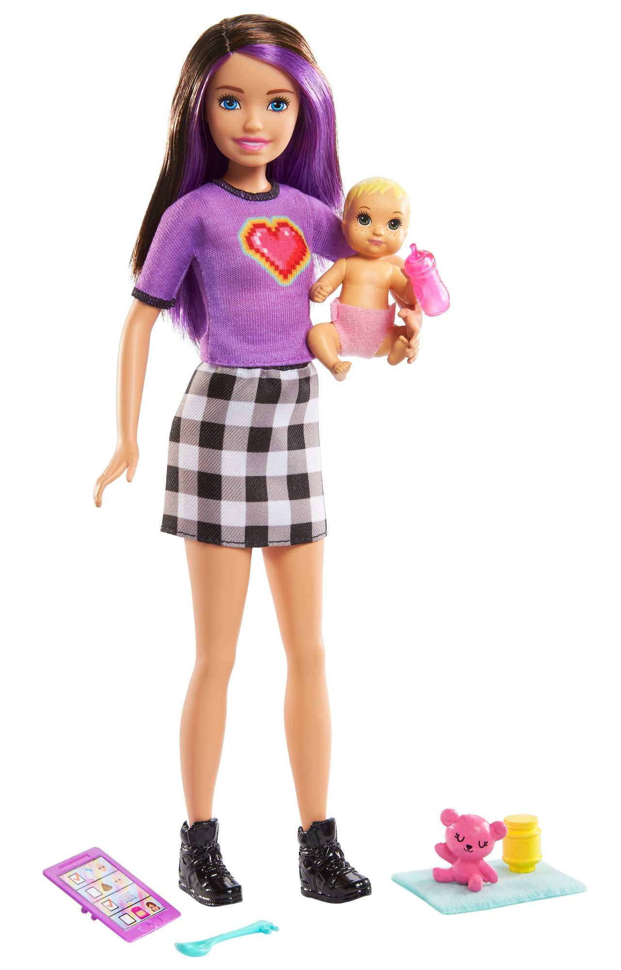 Barbie Docka Babysitter Skipper Med Barnvagn