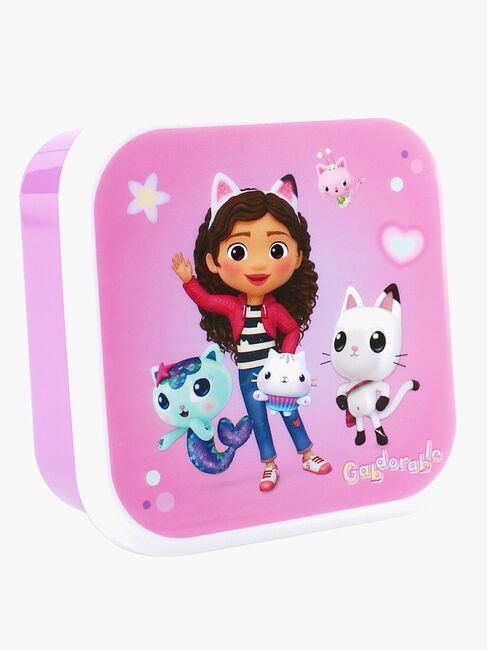 Gabby's Dollhouse 3 in 1 Snackbox Fresh Bites, Lila