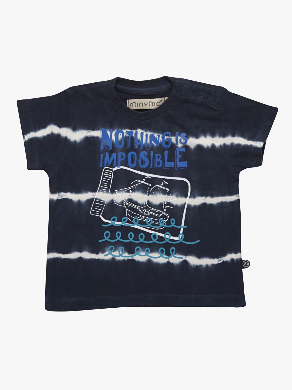 Minymo T-Shirt Fabio, Dark Blue
