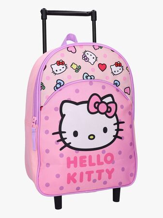 Hello Kitty Trolley Ryggsäck Sweet Charm 9L, Rosa