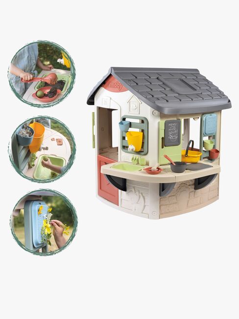 Smoby Life Lekstuga med Lerkök