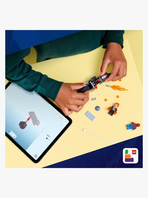 LEGO Super Heroes 76335 Spider-Man mot Ghost Rider på motorcykel