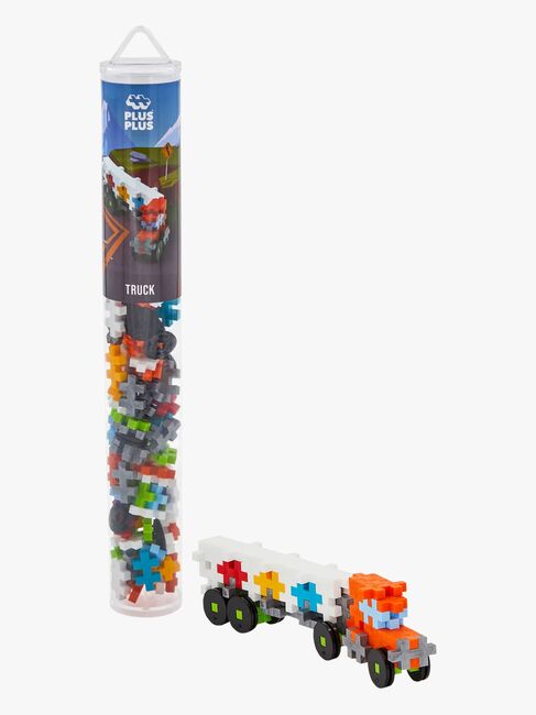 Plus-Plus Byggset med Basplatta & Tub Fordon 4x100 Delar