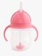 Munchkin Tip & Sip Sugrörsmugg, Pink