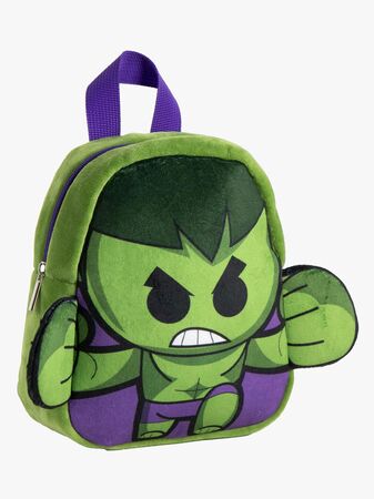 Marvel Avengers Plysch Ryggsäck, Grön