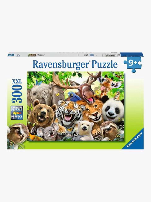 Ravensburger Pussel Exotic Animals Selfie XXL 300 Bitar