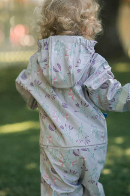 Lindberg Vattholma Regnoverall, Lavender/Pink