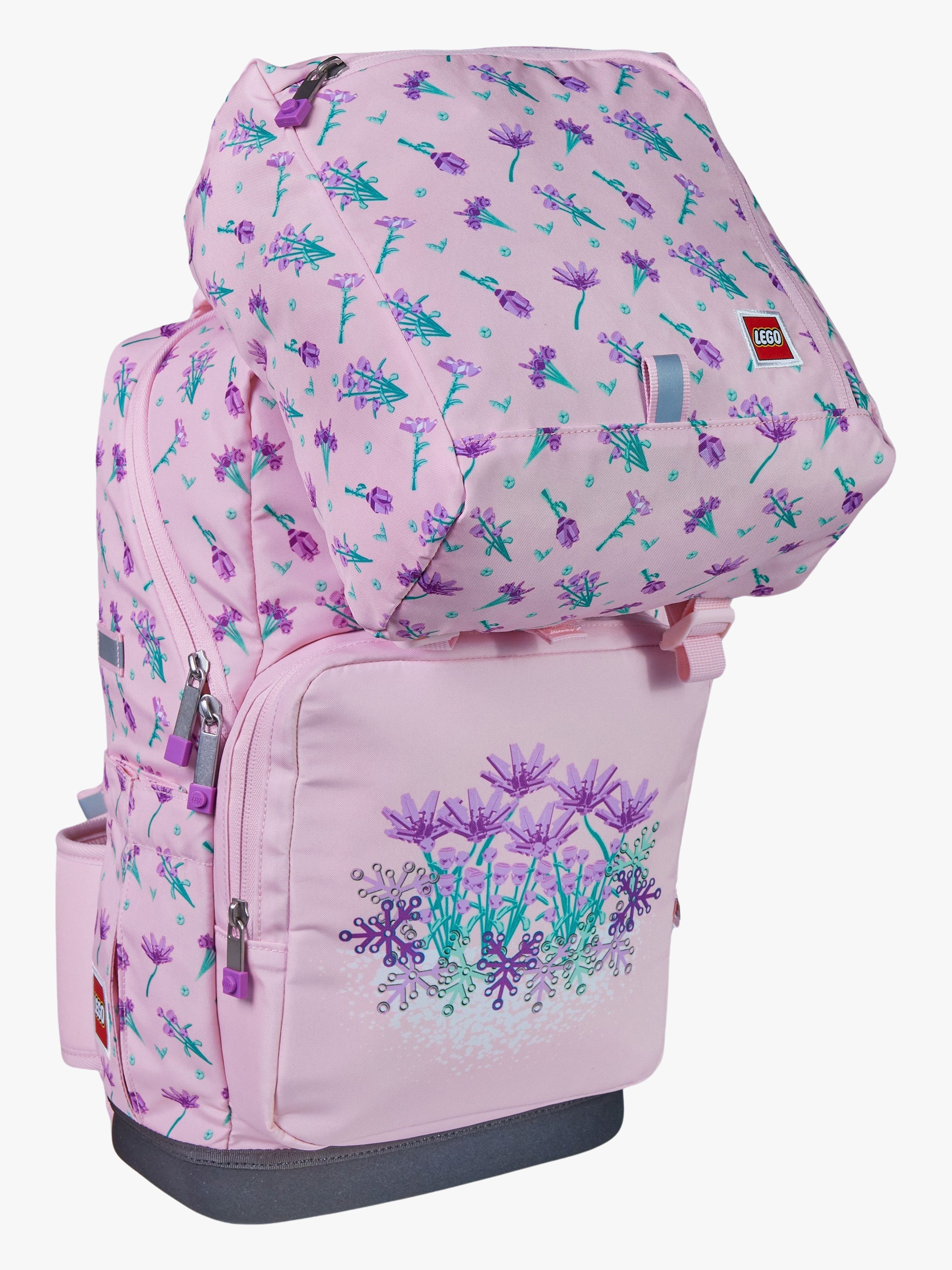 LEGO® Flowers Ryggsäck 20L, Rosa