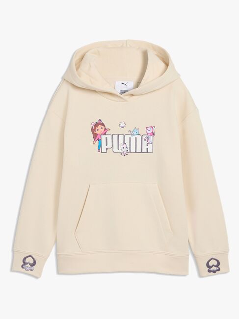 Puma Gabby's Dollhouse  Avslappnad Huvtröja, Vit