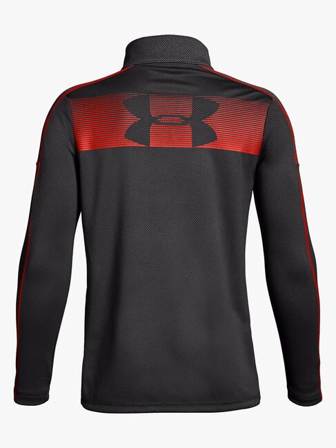 Under Armour Tech 1/2 Zip Träningströja, Charcoal Medium Heat