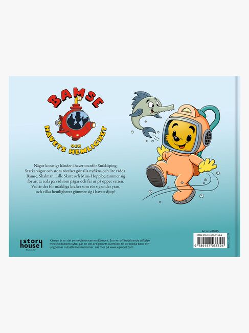 Kärnan Bamse och havets hemligheter Bok