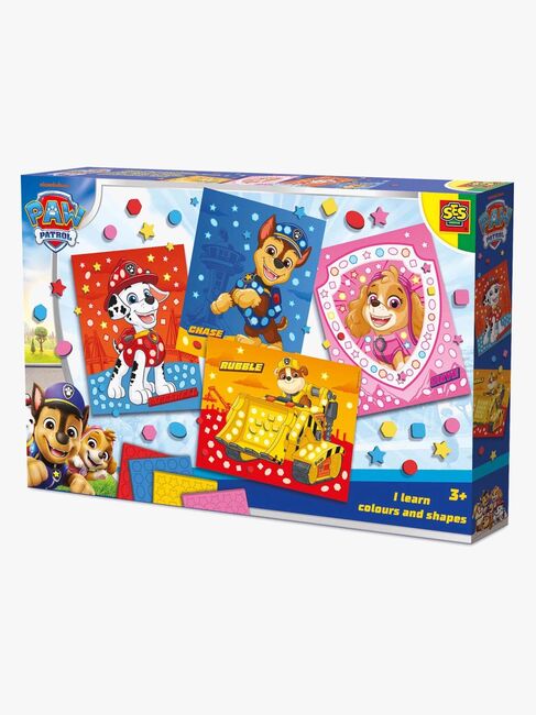 SES Creative Paw Patrol Pysselset Jag Lär Mig Gjort Av Former och Färger