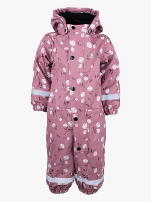 Lindberg Lekhyttan Fodrad Regnoverall, Dahlia/White