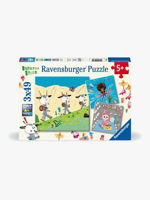 Ravensburger Bukkene Bruse Pussel 3x49 Bitar