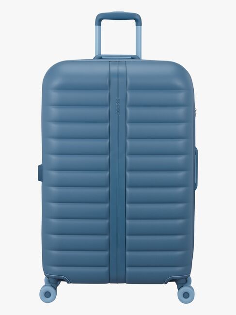 American Tourister Neovibe Spinner Resväska 96-106L, Steel Blue