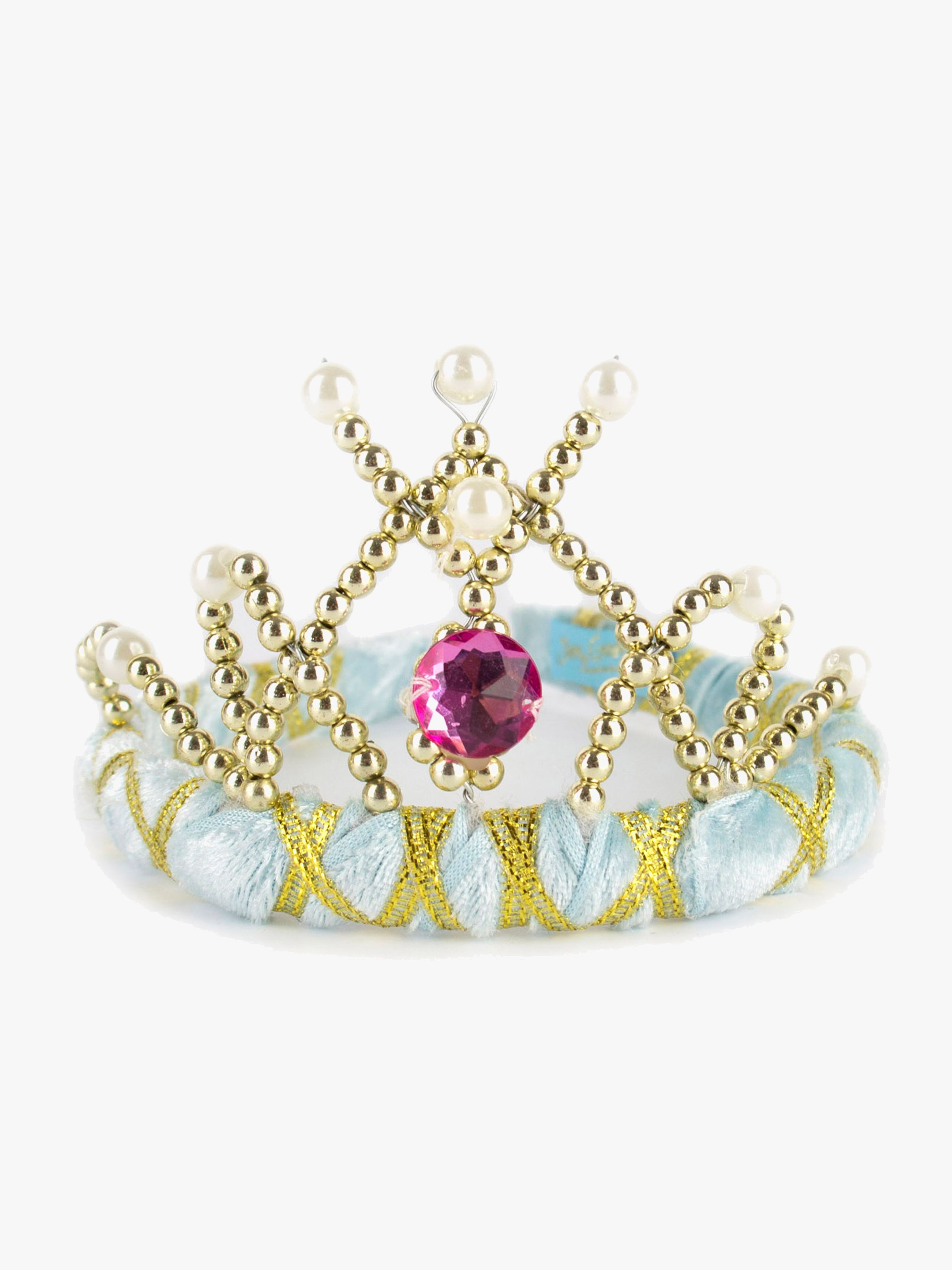 Den Goda Fen Utklädnad Tiara Sammet, Turkos