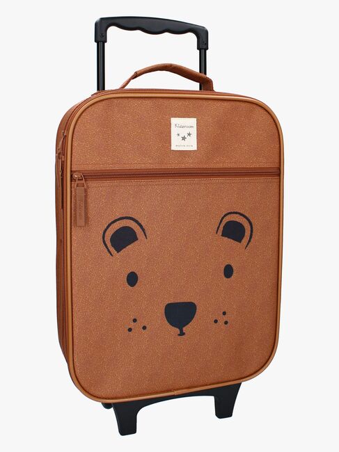 Kidzroom Trolley Resväska Beary Excited, Brun