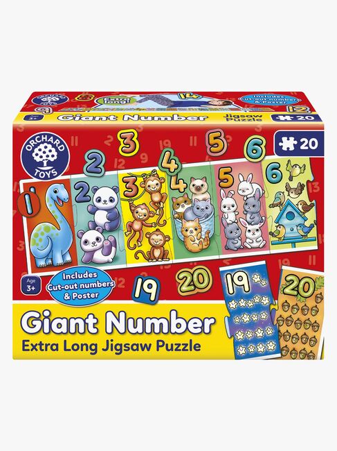 Orchard Toys Pussel Stora Siffror 20 Bitar