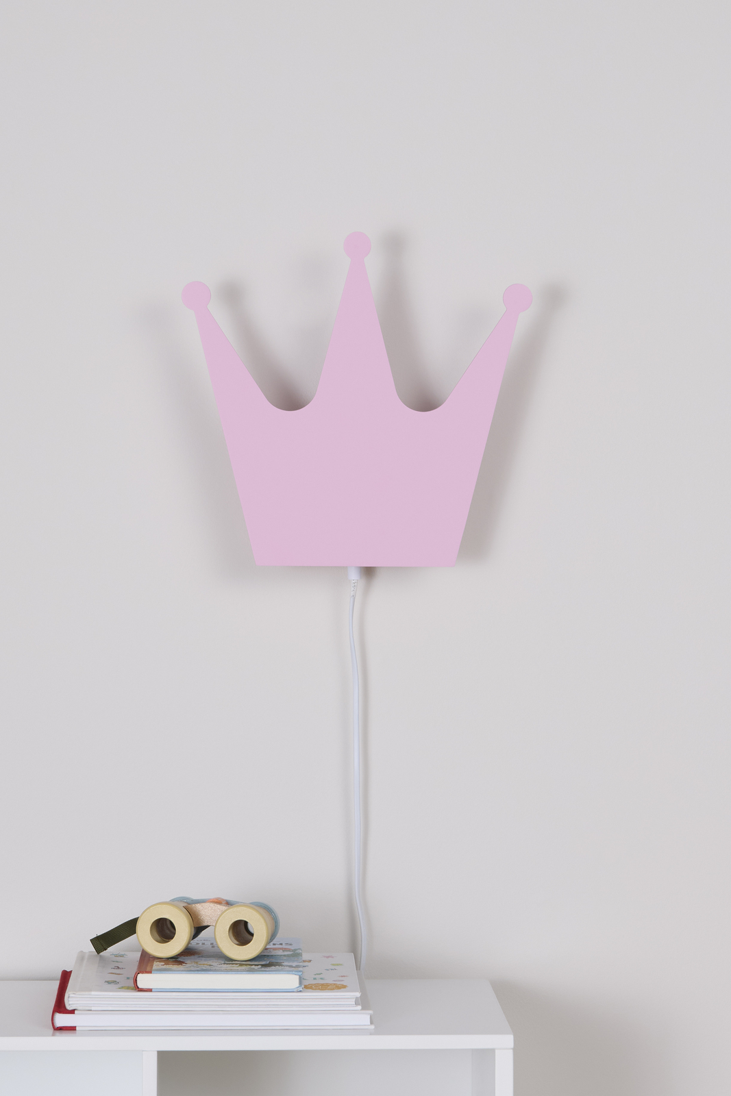 Cloudberry Castle Vägglampa Krona, Rosa