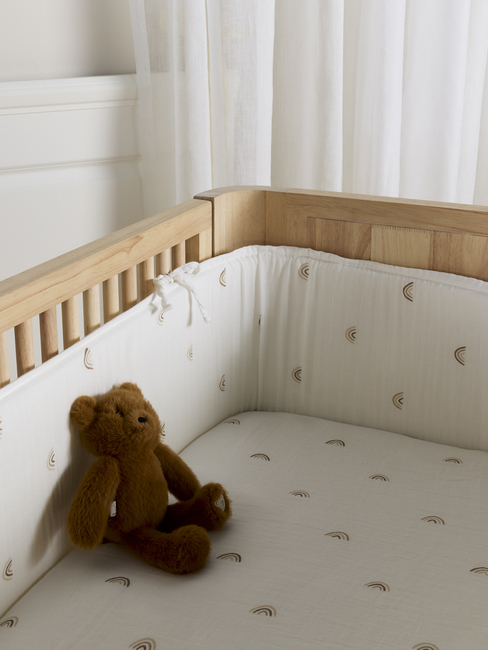 Alice & Fox June Växasäng inkl. Bäddkit AVIVA 100x130, Dream White