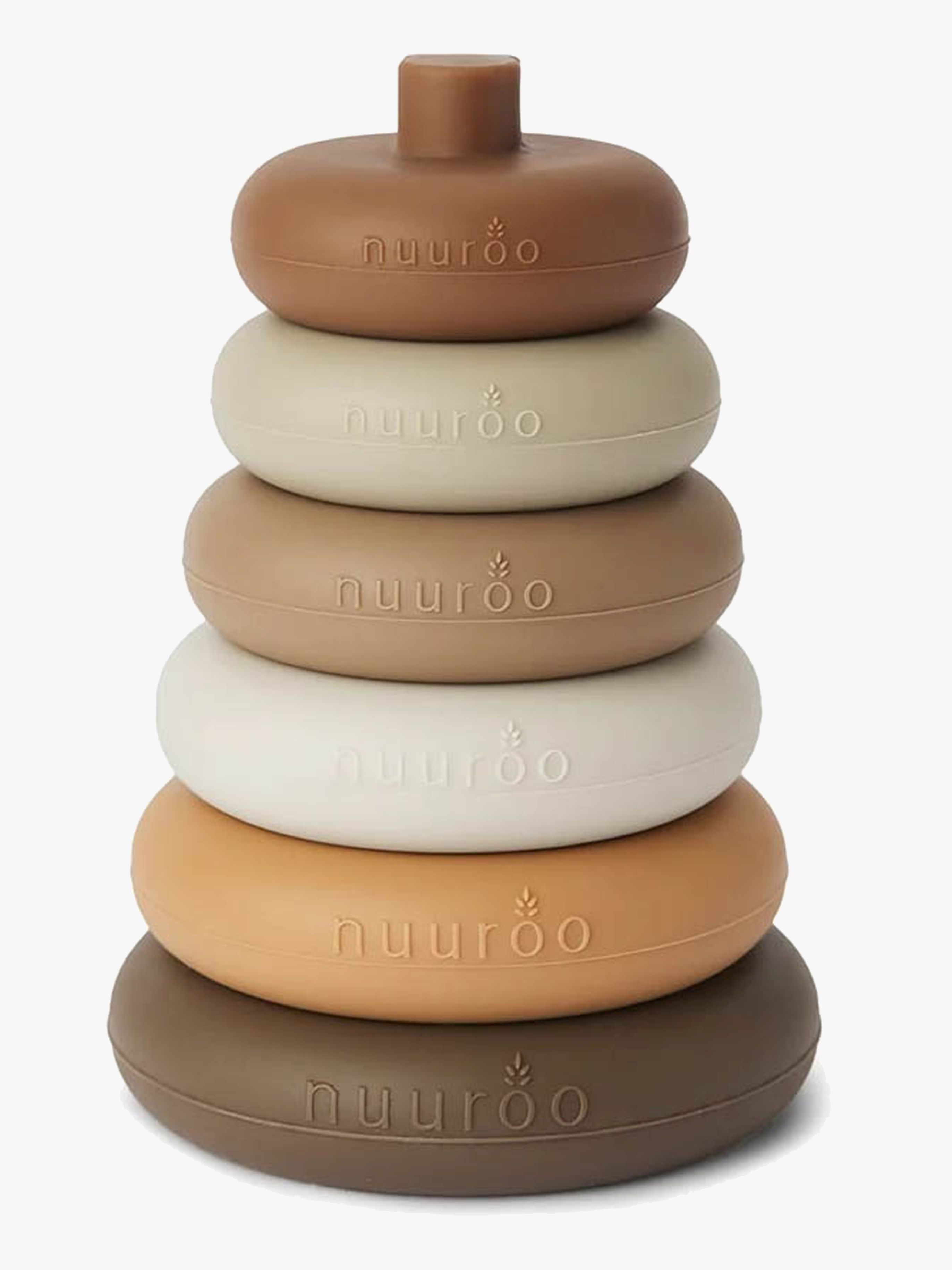 nuuroo Sasha Stapeltorn Silikon, Brown