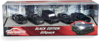 Majorette Bilar Presentpacket Black Edition 5 St