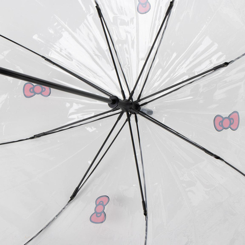 Hello Kitty Paraply, Transparent