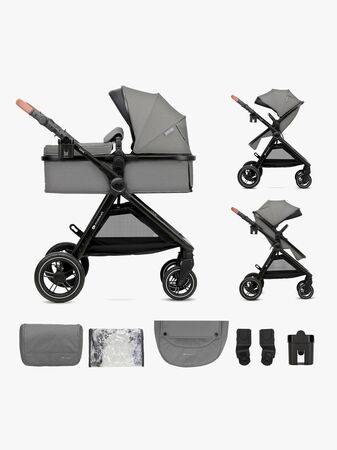 Kinderkraft ESME 2-in-1 Duovagn, Moonlight Grey