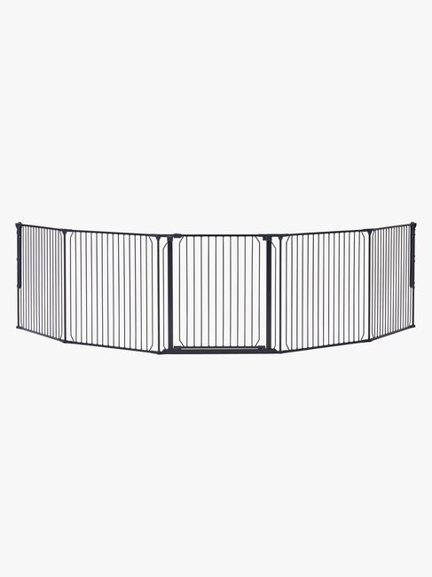 BabyDan CombiFit XXL Skruvgrind 90-350 cm, Svart