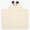 LIEWOOD Vilas Panda Handduk med Huva, Creme de la creme