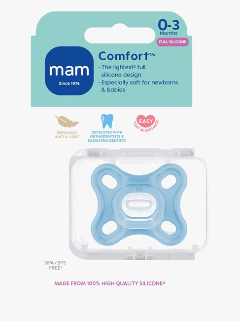 MAM Comfort Newborn Napp, Blå