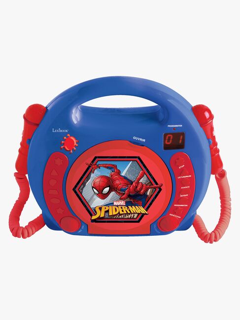 Marvel Spider-Man CD-spelare Med Mikrofon