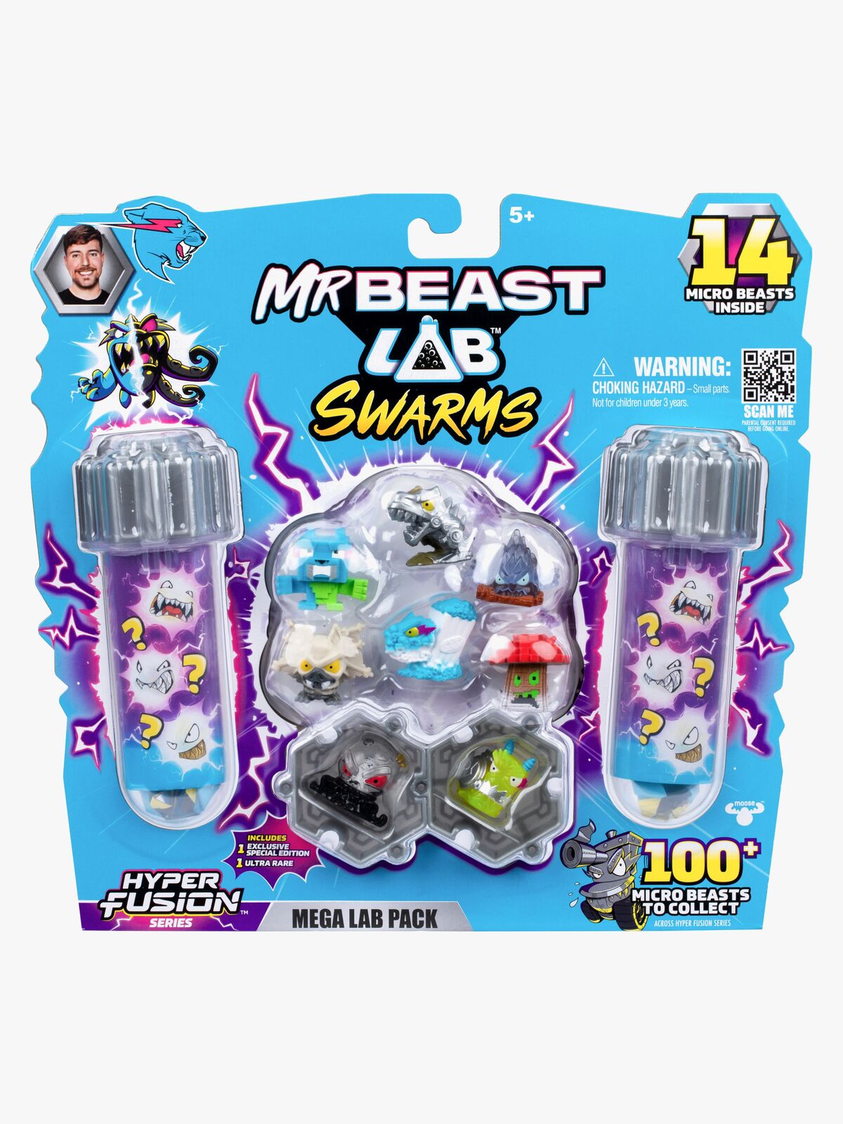 Beast Lab Swarms Samlarfigurer Hyper Fusion 14-Pack