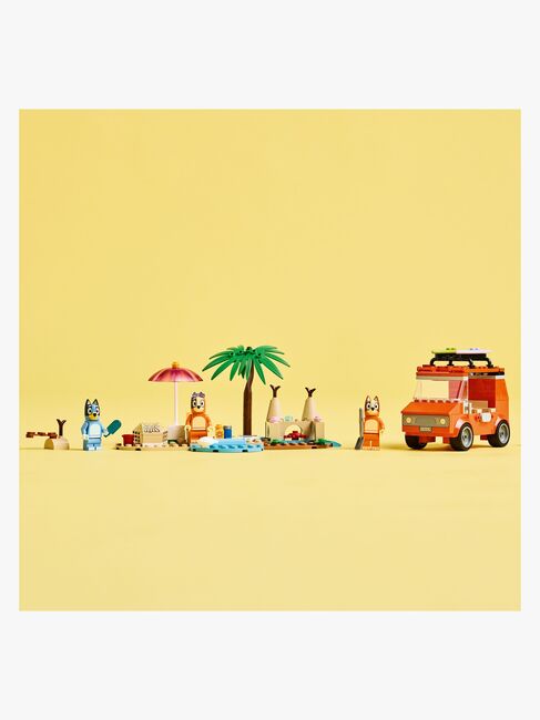 LEGO Bluey 11202 Blueys familjetur till stranden