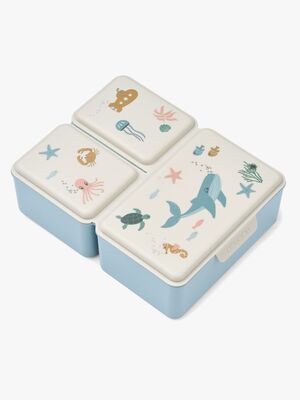 LIEWOOD Driss  Mönstrad Lunchbox, Sea creature/Sandy