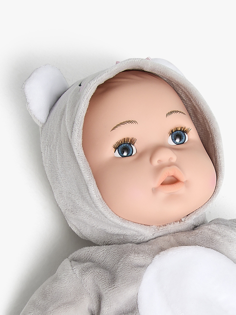 Cloudberry Castle Gåvoset Docka Twins Deluxe 35 cm, Rosa/vit