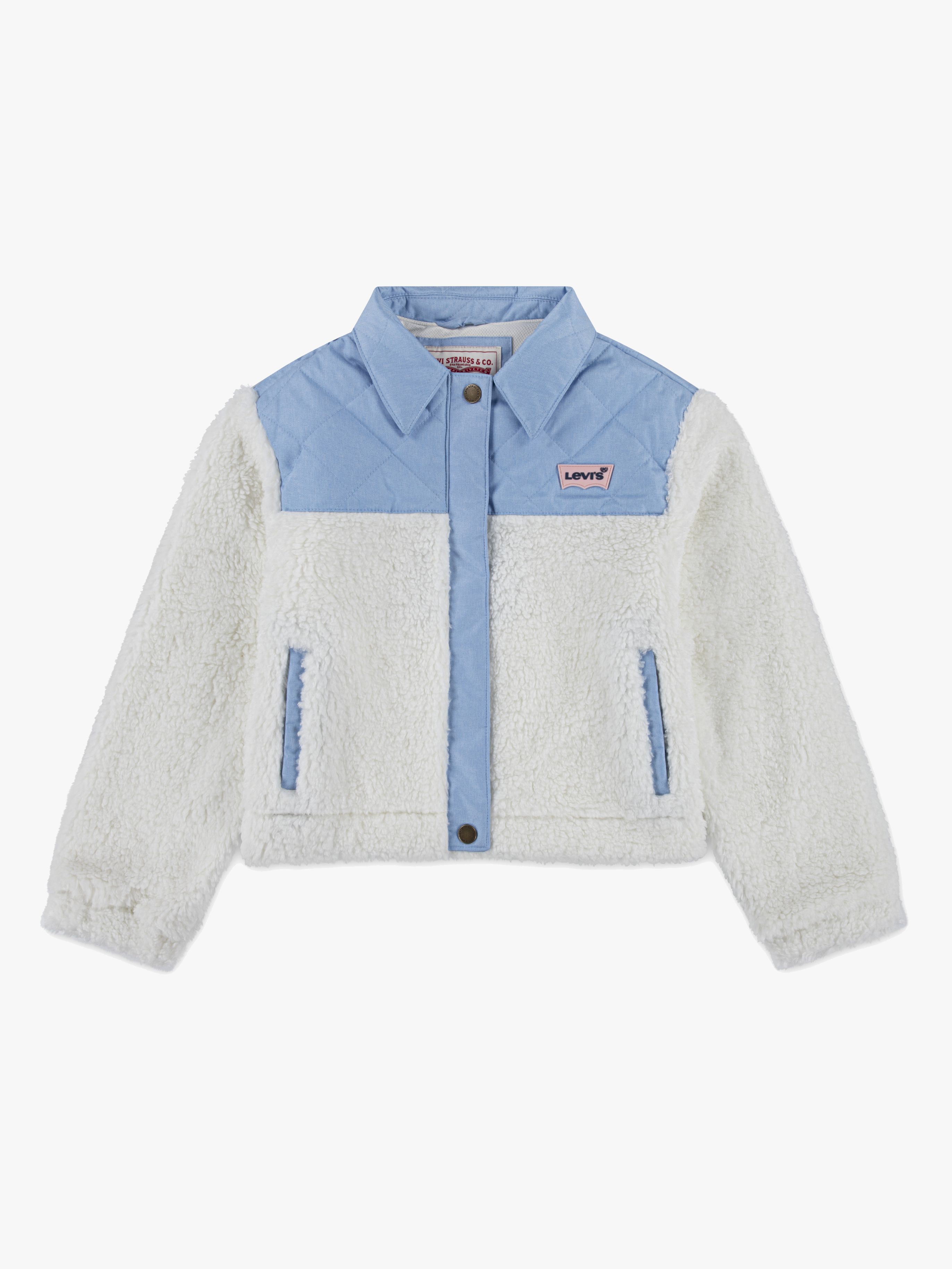 Levi's LVG Big PKT Sherpa Jacka, Blanc De Blanc, 158