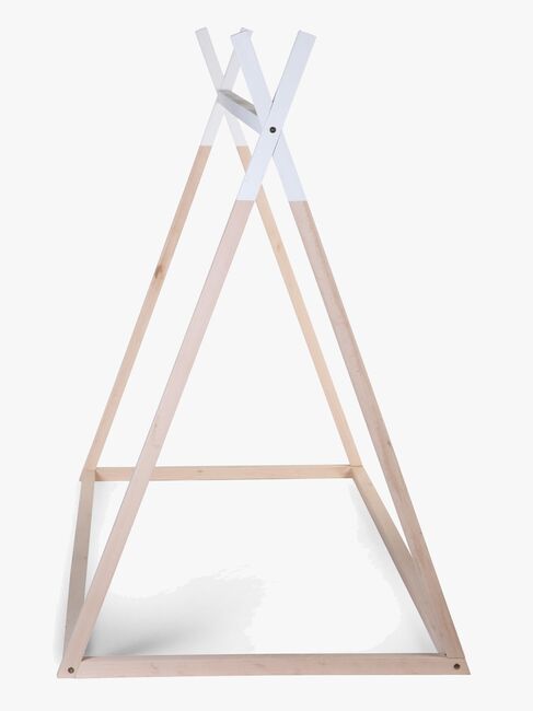 Childhome Säng Tipi 90x200, Vit&Natur