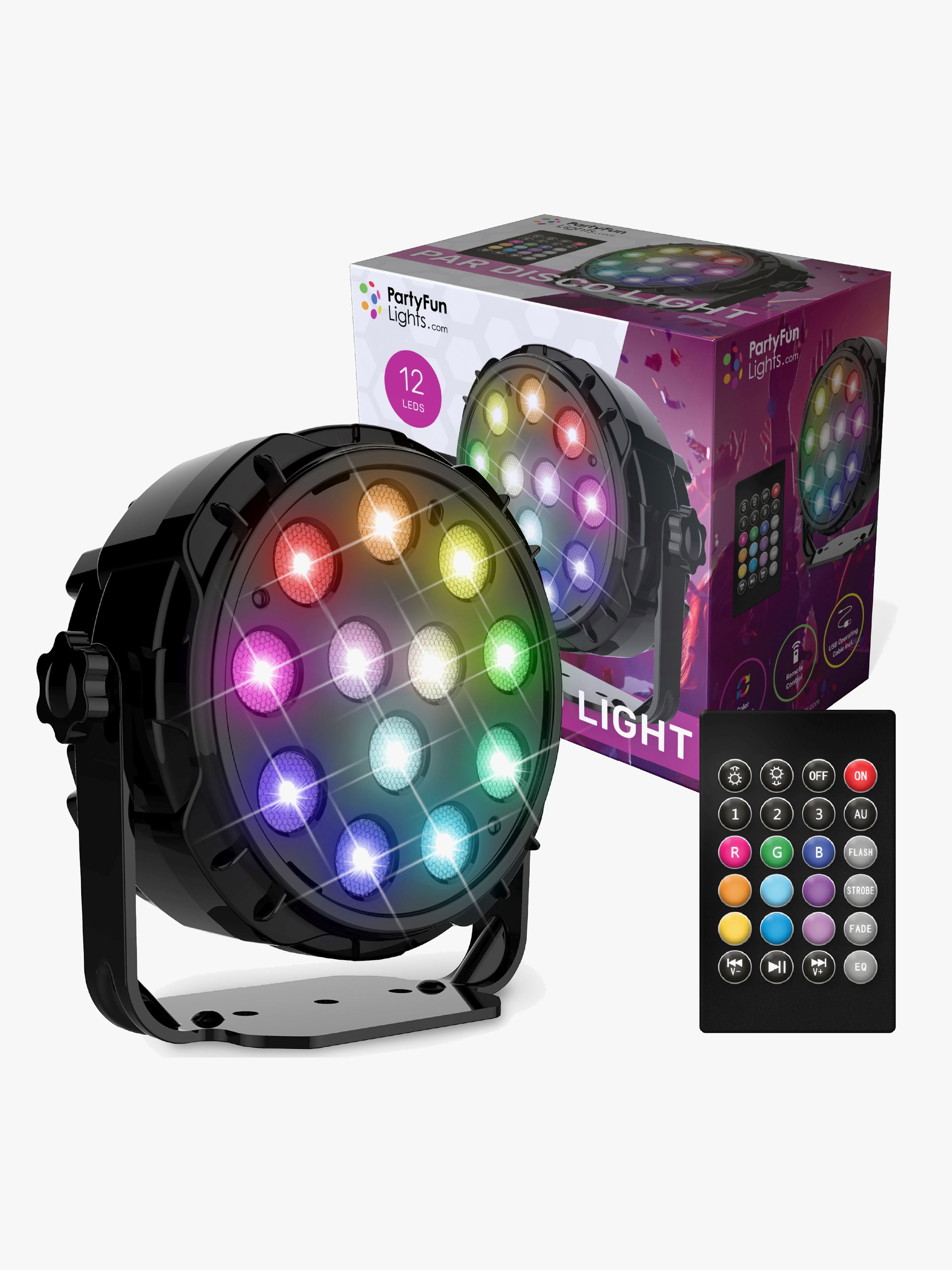 PartyFunLights Discolampa LED, Barnrum