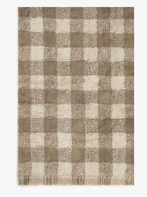 LorenaCanals Tvättbar Vichy Matta 90x120 cm, Marron