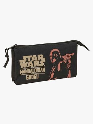 Star Wars The Mandalorian Dreifach-Federmäppchen, Mandalorian & Grogu
