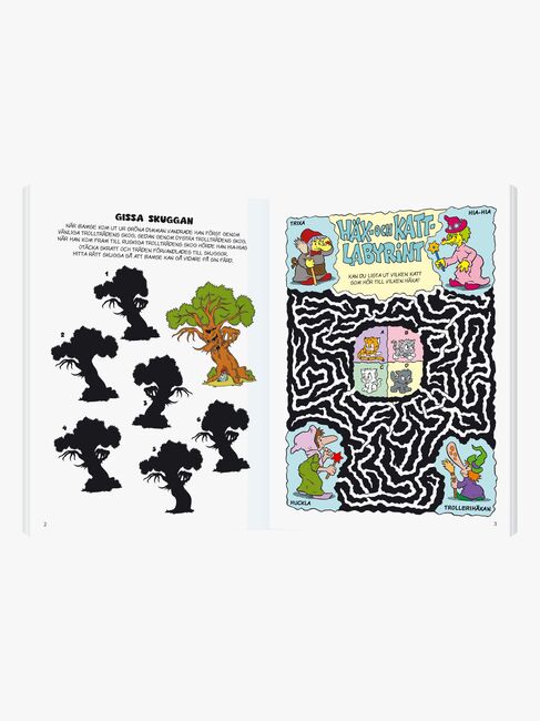 Egmont Kärnan Bamse I Trollskogen Pysselbok