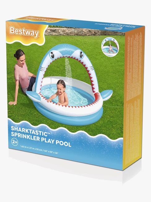 Bestway Barnpool med Vattenspridare Sharktastic