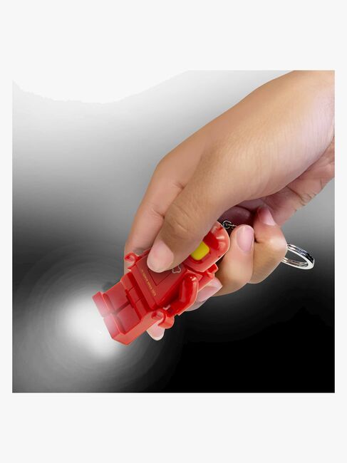 LEGO® Ikonisk Rymdman Nyckelring med LED-lampa, Röd