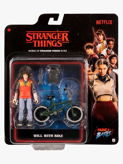 Stranger Things Samlarfigurer & Cykel, Blandad