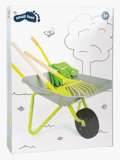 Small Foot Skottkärra med Trädgårdsredskap