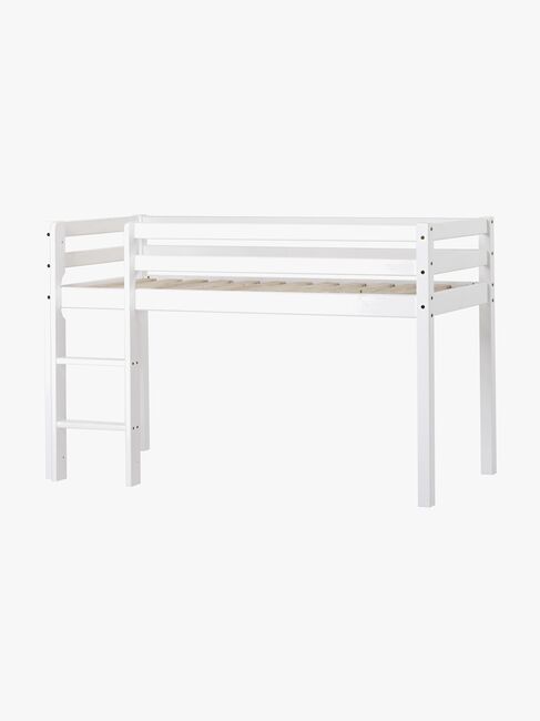 Hoppekids ECO Dream Halvhög Loftsäng 70x160, Vit