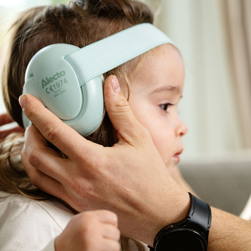 Alecto BV74 Hörselskydd, Mint Green