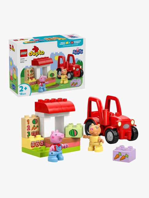 LEGO DUPLO Peppa Pig 10468 Traktor och marknad