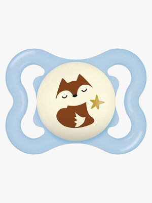 MAM Supreme Night Napp Silikon 0-6m, Blå